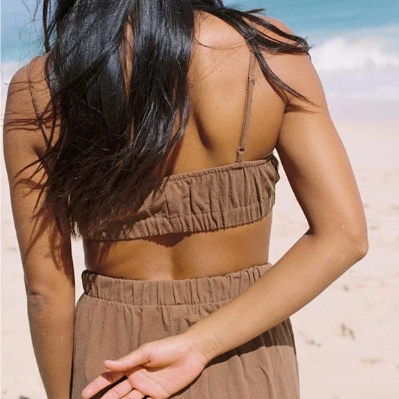 OZMA of California HOUSE TOP (Regen Silk Noil) in Laurel - Picture 10 of 10